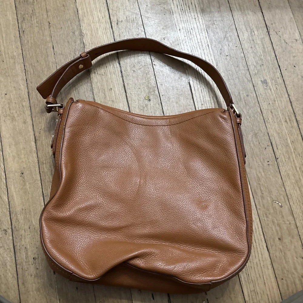 Authentic MARC JACOBS The Groove Brown Pebbled Leather Hobo Bag #M0016930